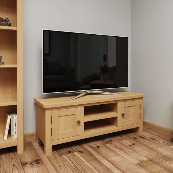 Ramada Kettle Interior Rao Rustic Oak Large TV Unit