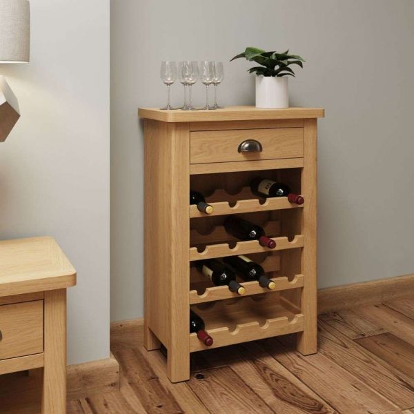 Oak wine Cabinet