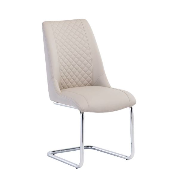 Ravello stone PU leather dining chair