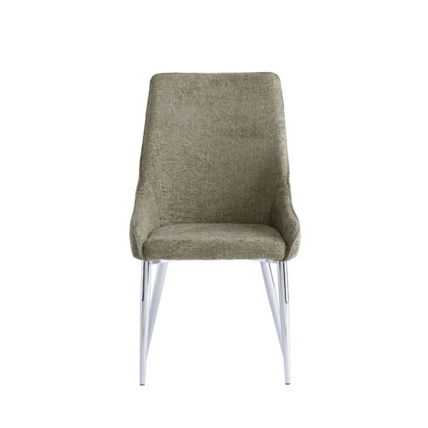 Nova Faux Leather Dining Chairs - Grey