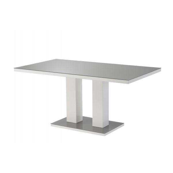 Riley 1.6m Dining Table - Grey 