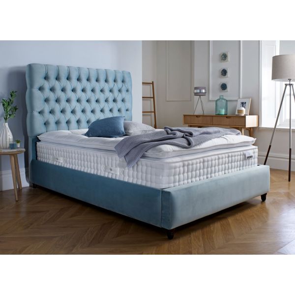 Sofia Chesterfield Fabric Upholstered Bed Frame