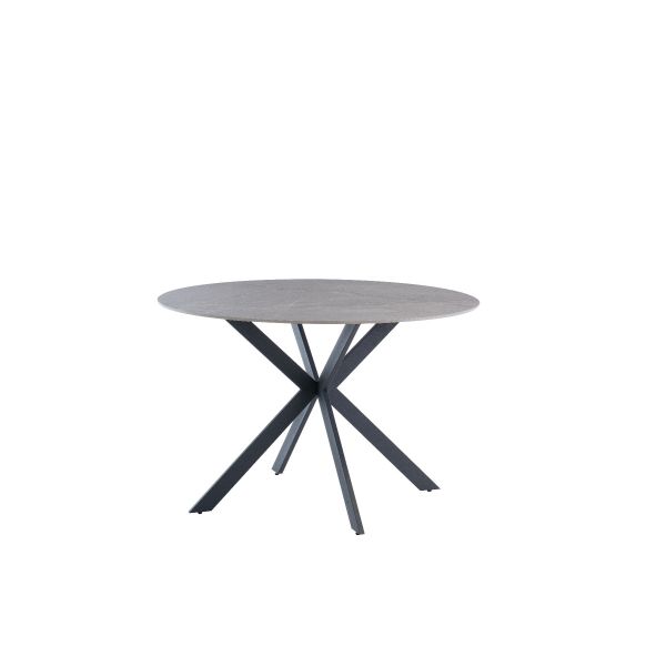 Talia 1.2m Round Dining Table - Grey