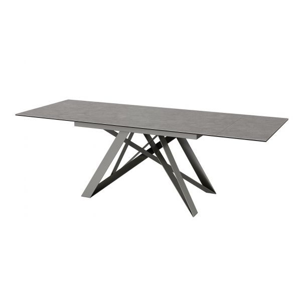 Aquila Ceramic Extendable Dining Table
Aquila ext grey slate ceramic dining table with Zola dining chairs