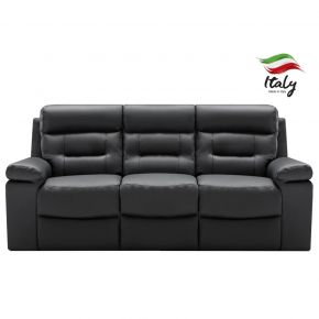 Osbourne 3 Seater Premium Leather Sofa