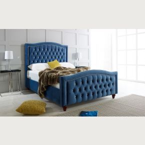 Catania Chesterfield Fabric Upholstered Bed Frame