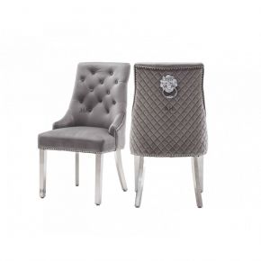 Chelsea Light Grey Dining Chairs 