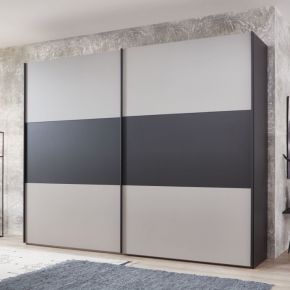 Wiemann Korfu 3M Grey graphite Sliding door wardrobe 