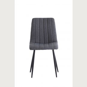 4 x Zara Fabric Dining Chair - Grey
