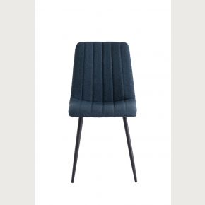 4 x Zara Fabric Dining Chair - Blue
