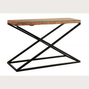Indus valley solid wood console table