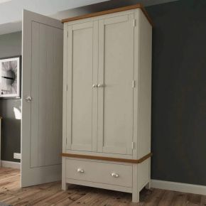 Kettle Interiors RA GWR 2 Door Gents Wardrobe with drawer