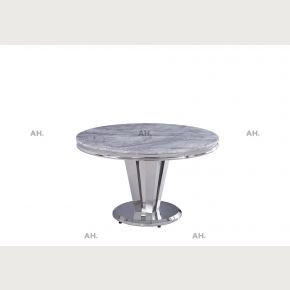 Ricardo 130cm Round Grey Marble Dining Table
Round Marble top dining table