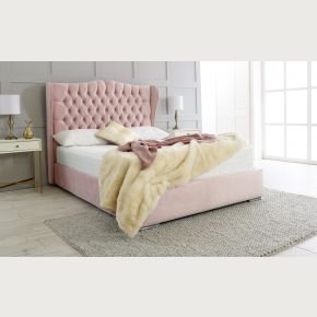 Paris Fabric Upholstered Bed Frame