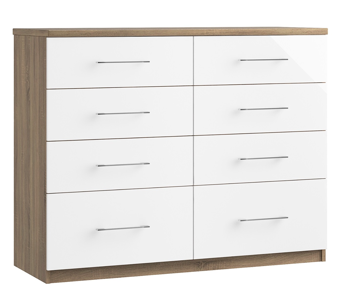 8 Drawer Twin Chest - T08