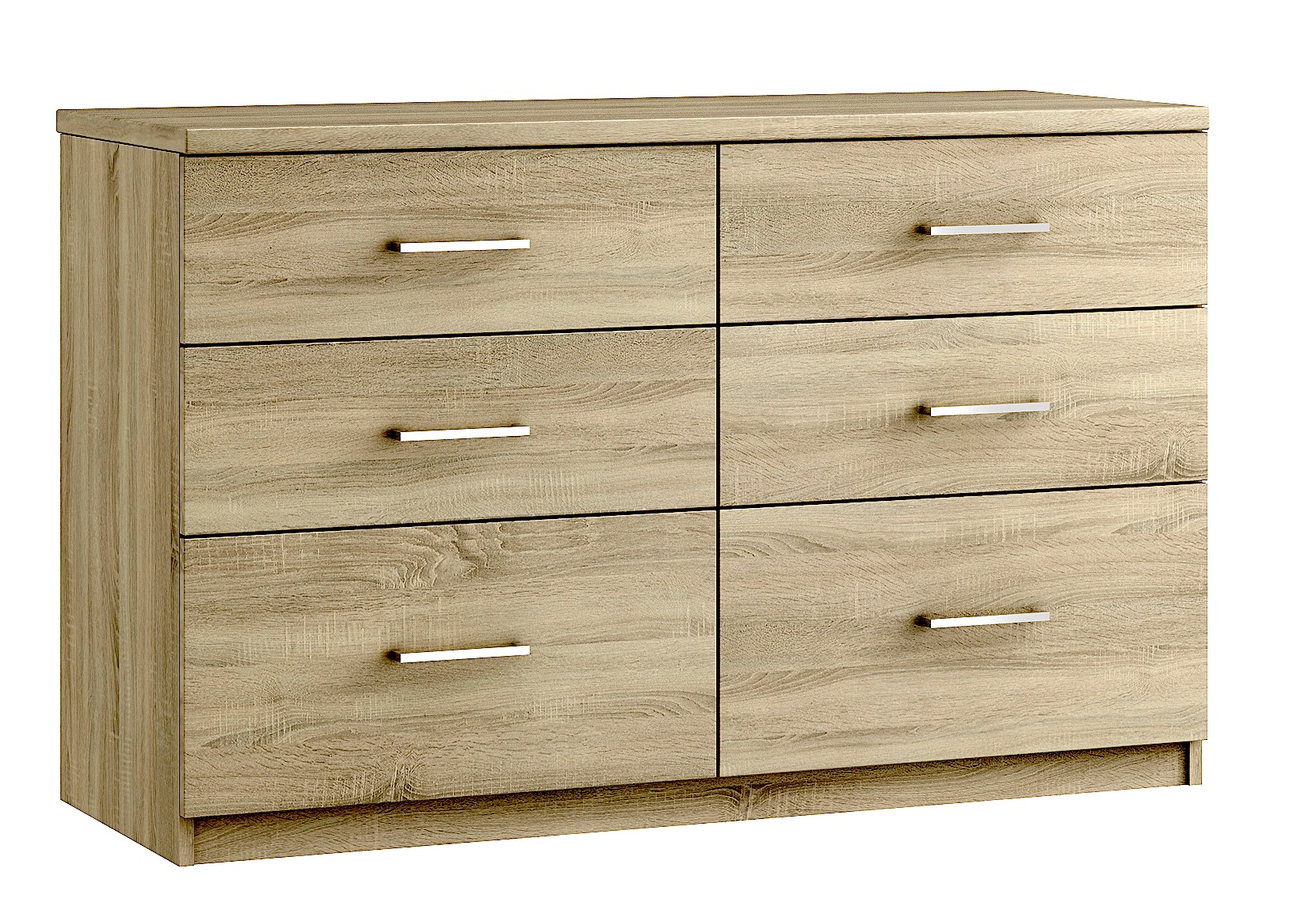 6 Drawer Twin Chest - T06