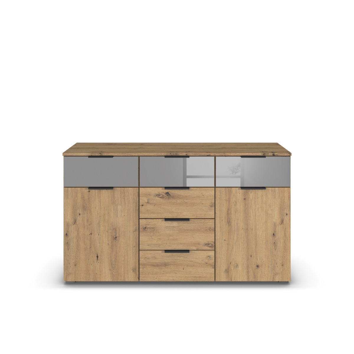 chest of drawers (2 door, 6 drawers)